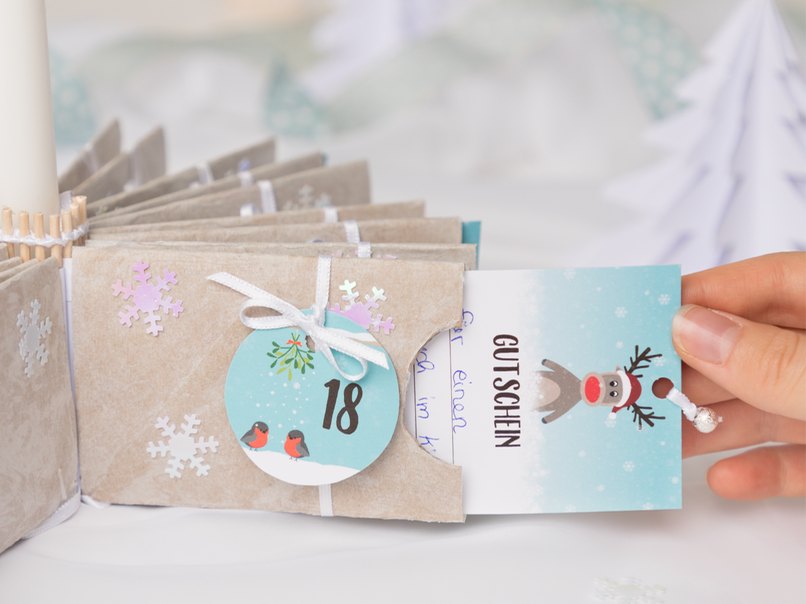 Man kann die Vorfreude schon spüren bei unserem liebevoll gestalteten Adventskalender