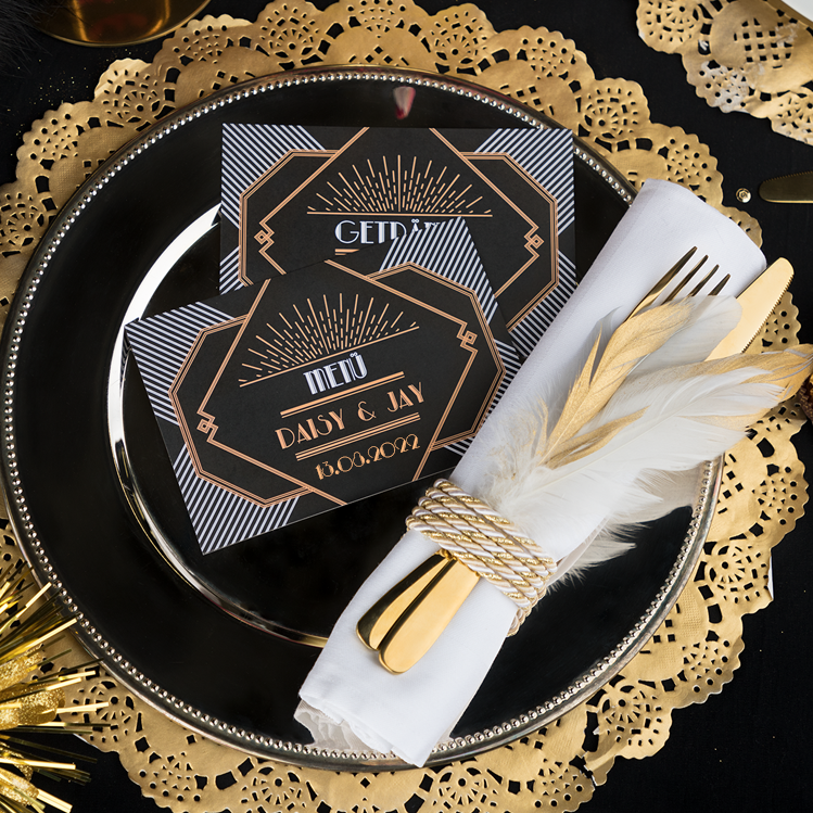 Die Gatsby Hochzeit Im Stil Der 20er Jahre So Gelingt S Myprintcard